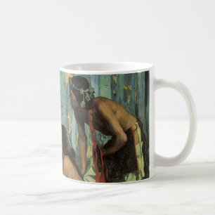Vintage Indians, Taos Turkey Hunters by Couse Coffee Mug