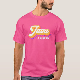 Vintage Indonesia Vacation Travel Asia Java T-Shirt