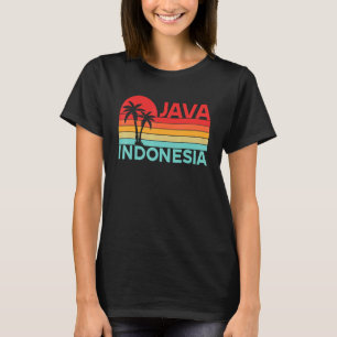 Vintage Indonesia Vacation Travel Asia Java T-Shirt