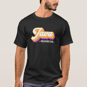 Vintage Indonesia Vacation Travel Asia Java T-Shirt