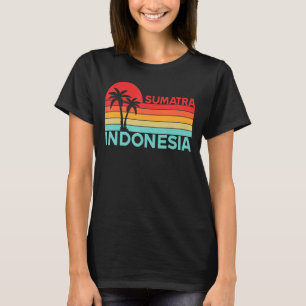 Vintage Indonesia Vacation Travel Asia Sumatra 2 T-Shirt