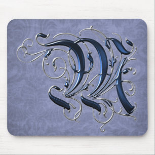 Vintage Initial M Mouse Mat