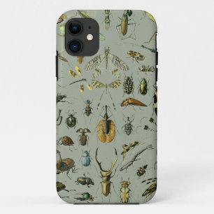 Vintage Insect Pattern iPhone 11 Case
