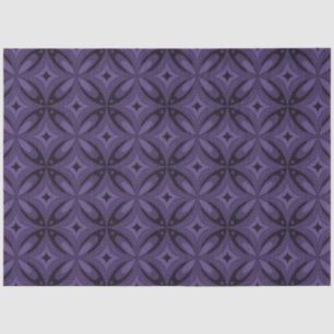 Vintage-Inspired Abstract Geometric Design Tissue Paper
