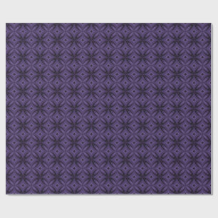 Vintage-Inspired Abstract Geometric Design Wrapping Paper