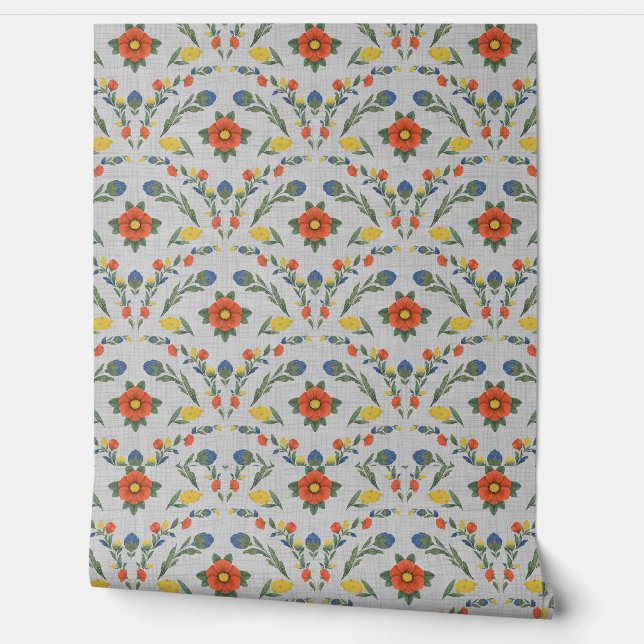 Vintage Inspired Bloom Wallpaper (Unrolling)