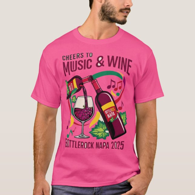 Vintage-Inspired BottleRock Music Festival Tee (Front)