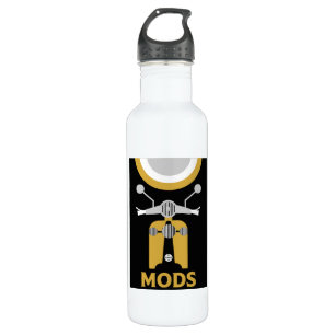 Vintage Inspired British Mods And Rockers 710 Ml Water Bottle
