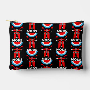 Vintage Inspired British Mods And Rockers Accessory Pouch