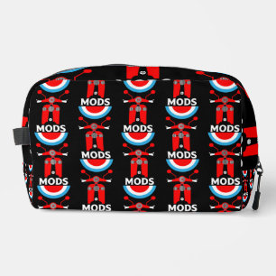 Vintage Inspired British Mods And Rockers Dopp Kit