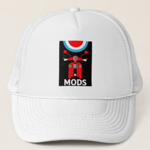 Vintage Inspired British Mods And Rockers Trucker Hat