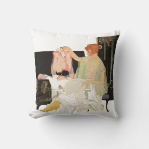 Vintage Inspired Comfy Pillow! Cushion