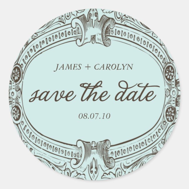 vintage inspired label (Front)