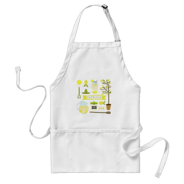 Vintage Inspired Lemonade Apron (Front)