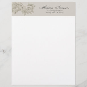 Vintage Inspired Letterhead
