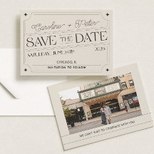 Vintage-Inspired Matchbox "Save the Date"
