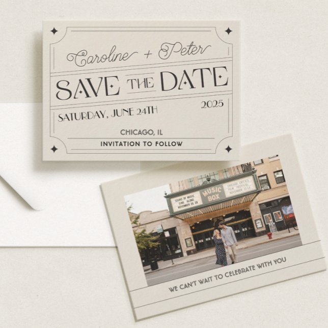 Vintage-Inspired Matchbox "Save the Date"  Save The Date (Creator Uploaded)
