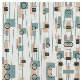 Vintage Inspired MidCentury Modern Retro Fabric