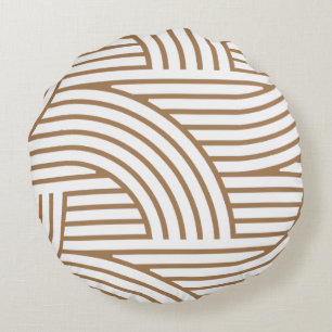 Vintage Inspired Round Pillow