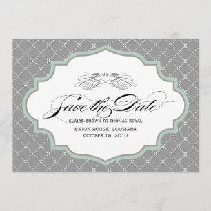 {vintage inspired} save the date