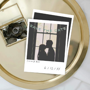Vintage Instant Photo Save The Date Card