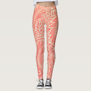 Vintage Intricate Floral Pattern Leggings
