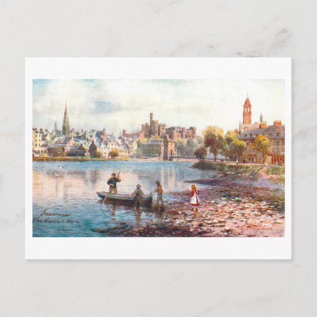 Vintage Inverness, Scotland, Postcard (Front)
