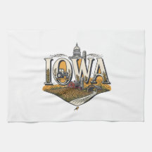 Vintage Iowa Heartland Farm State Pride