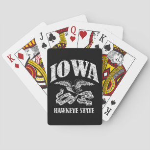 Vintage Iowa Playing Cards