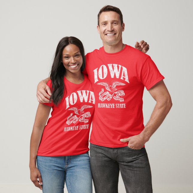 Vintage Iowa T-Shirt (Unisex)