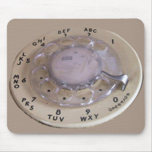 Vintage Ipad Texting Machine Mouse Mat