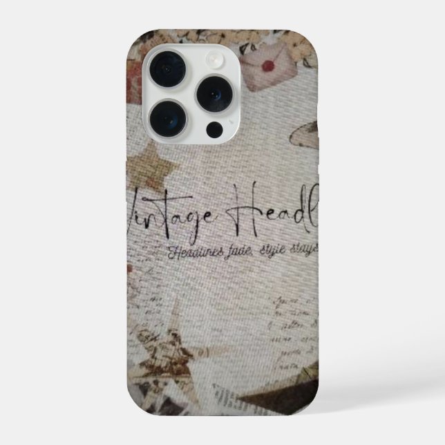 Vintage  iPhone case (Back)