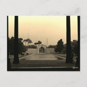 Vintage Iran Isfahan chehel sotun palace Postcard