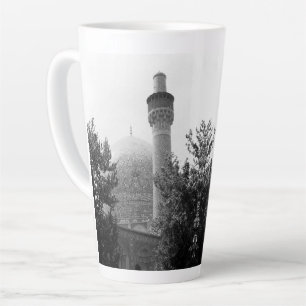 Vintage Iran Isfahan royal mosque Canvas Print Latte Mug