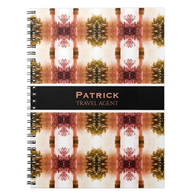 Vintage Iran Isfahan royal mosque Notebook (Front)