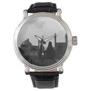 Vintage Iran Isfahan shah mosque gardens Watch