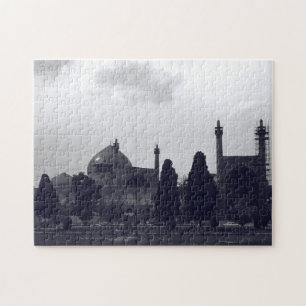 Vintage Iran Isfahan shah mosque Jigsaw Puzzle