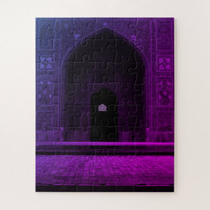 Vintage Iran Isfahan west iwan Imam Mosque Jigsaw Puzzle