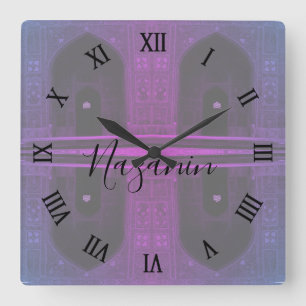 Vintage Iran Isfahan west iwan Imam Square Wall Clock