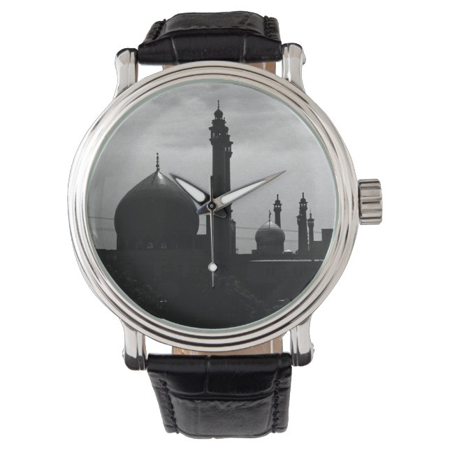 Vintage Iran Qom Mosque of Fatima Watch (Front)