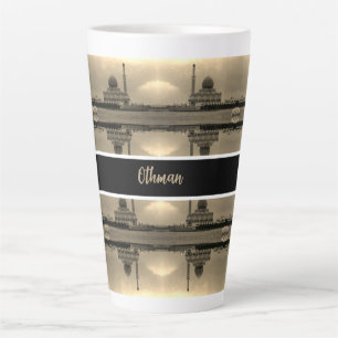 Vintage Iraq Baghdad Al-Muradiya Mosque Latte Mug