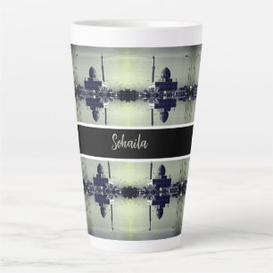 Vintage Iraq Baghdad Buniya Mosque 1970 Latte Mug