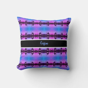 Vintage Iraq Baghdad Buniya Mosque Cushion