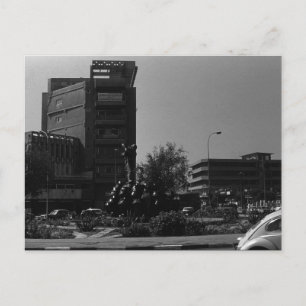 Vintage Iraq Baghdad fountain Postcard