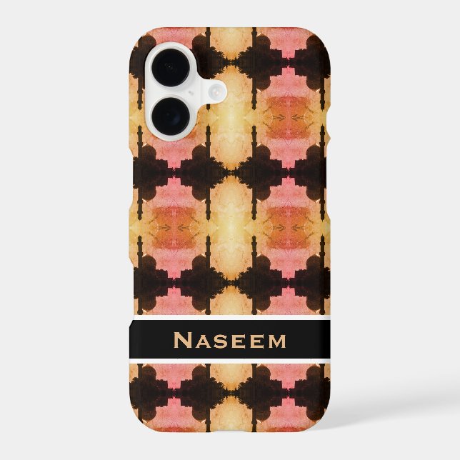 Vintage Iraq Baghdad mosque taxis Case-Mate iPhone (Back)