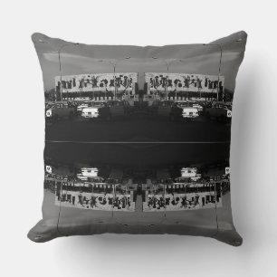 Vintage Iraq Baghdad tahrir square 1970 Notebook Cushion