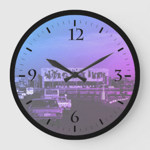 Vintage Iraq Baghdad tahrir square Watch Large Clo Large Clock