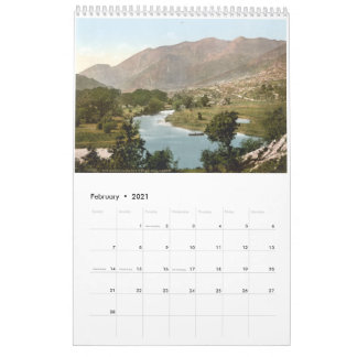 Vintage Ireland, antique Irish images calendar