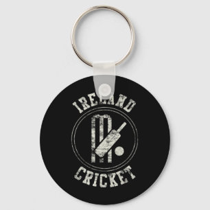 Vintage Ireland Cricket Logo Key Ring
