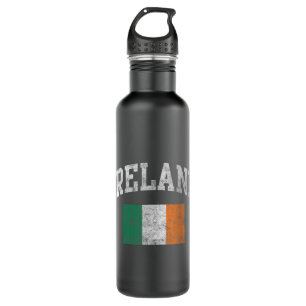 Vintage Ireland Irish Flag Green St. Patrick's Day 710 Ml Water Bottle